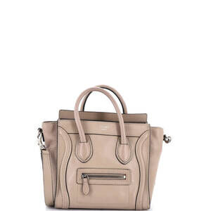 Celine Luggage Bag Grainy Leather Nano #244901C15B